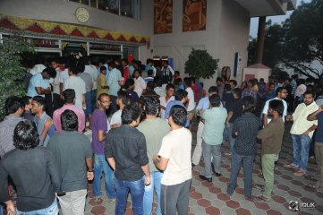 Son Of Sathyamurthy Movie Hungama in Hyderabad